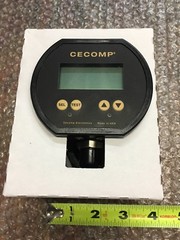 CECOMP Electronics Model F16DA400INH2OVAC 0-400.0 INH2OVAC Digital Pressure Gaug