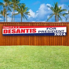 DESANTIS 2024 XXL Banner Advertising Vinyl Flag Sign Many Sizes LARGE SIZES VOTE