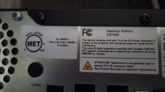 Harris/Macom Desk Top Station CS700 With 2 upright mics