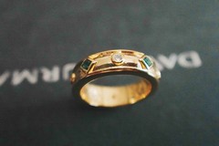 NEWDavidYurmanModern Renaissance 18k Gold Diamond Width Ring Band Size 6
