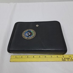 US Department of the Navy 3 Ring Planner Organizer Binder Snap Closure