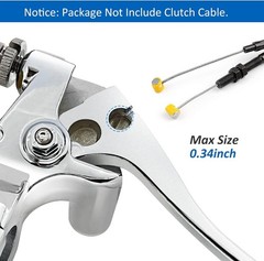 Left Clutch Lever for VT600 VT750 VT1100 VT1300 VTX1300 VF750 53172-MR1-000