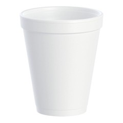 RJ Schinner Co Dart White Styrofoam Drinking Cup, 1-ounce capacity (1000/CS)