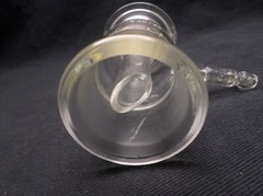 Glass 47mm Vacuum Micro Filtration Fritted Support Base Tubulated 8mm 40/35 Chip