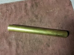 1″ C360 BRASS SOLID ROUND ROD 6″ long New Lathe Bar Stock 1.00″ diameter x 6″
