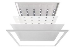 1x4ft 20/25/30W LED BACK LIT PANEL 3500/4000/5000K 132lm/W Dimmable DLC PREMIUM