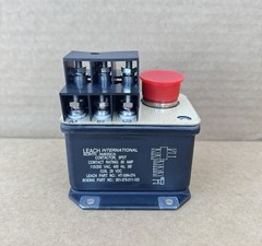 Leach HT-X9N-074 3PDT Contactor 60A 115/200VAC 400Hz 28VDC Coil Boeing
