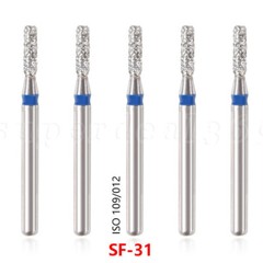 50pcs Dental FG Diamond Burs for High Speed Handpiece Friction Grip 1.6MM Bur