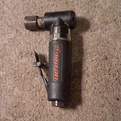 Snap-on PT2000 Pneumatic Right Angle Die Grinder Air Grinder