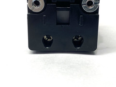 Allen Bradley 800T-QMH2B Ser. U Amber Illuminated Push Button 40mm Mushroom Head