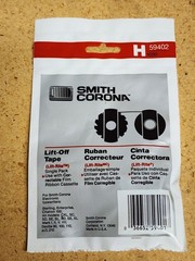 NEW Smith Corona Print Wheel Lift Off Tape H59402 1030 Ribbon Single Pack