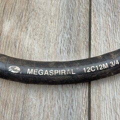 Gates Megaspiral 4000 PSI Flame Resistant 65″ Hydraulic Hose 12C12M 3/4″