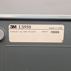 3M LS950 Laminator Laminating System Non-Electric NO TRAY Rolls Are Empty