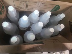 Suma Inox D7, 32 oz Spray Bottle Diversy Stainless Steel Polish BW – Set Of 11