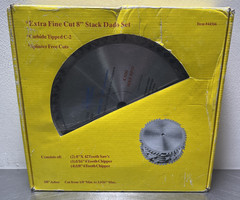 Lifetime Carbide 44566 8″ C2 Tungsten Carbide Tipped 42 Tooth Dado Blade set of7