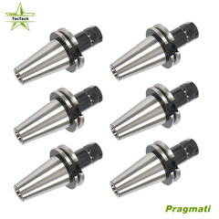 6Chucks CAT40-ER16 Collet Chuck 70mm Length Tool Holder Set Accuracy to 0.00015″