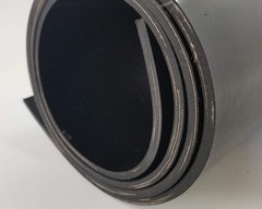 Neoprene Rubber Fabric Reinforced 1/4″ Thick x 12″ wide x 12″ Long, Black
