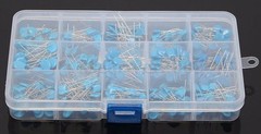 1nF-22nF Ceramic Capacitors Assorted Kit 300pcs 15 Value High Voltage NEW