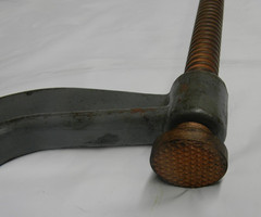 BLUE-POINT 6″ COPPER SCREW TIP WELDING C CLAMP #406 MADE IN THE USA