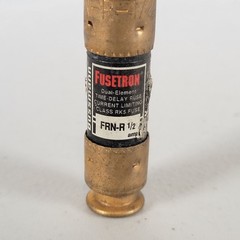 Lot of 12 Bussmann Buss Fusetron FRN-R-1/2 Fuse 1/2A 250V 1/2 Amp