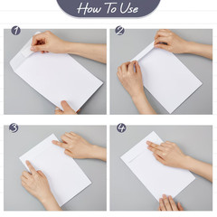 Quality 6×9 IN Security Envelopes, Self-Sealing, White (1 Count)