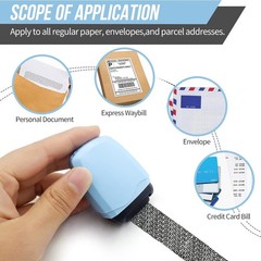 Pack 1 Identity Theft Protection Roller Stamp Guard ID Privacy Confidential Data