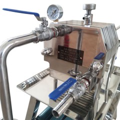 220V FT-150 Stainless Steel Filter Press Filter Slag Machine Plate and Frame