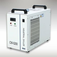 6L CW-5200DG Industrial Water Chiller for One 130W or 150W CO2 Glass Laser Tube
