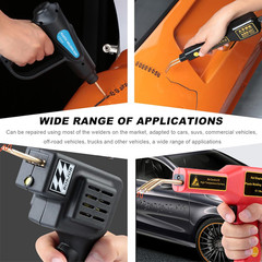3000 PCS Plastic Welding Staples, 6 Types Hot Staples Welding Rods with Storage