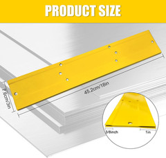 18 Inch Metal Bender Hand Tool,Sheet Metal Folding Tool for Duct Bending,Metal B