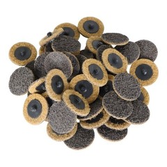 50 Pack 2 Inch Coarse Surface Conditioning Discs Roll Lock Die Grinder Pads New