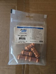 ZoomLock Max Pack of 5 MZK-C8-HNBR 1/2″ Coupling Fitting 870503 New Copper