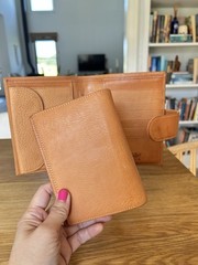 Gillio Firenze Pocket Mia Cara Undyed Epoca Leather with Amica Misprint