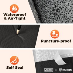 510-Pack Bubble Mailer 4” x 8” – Self-Sealing 4×8 inches, Black – 510 Pack