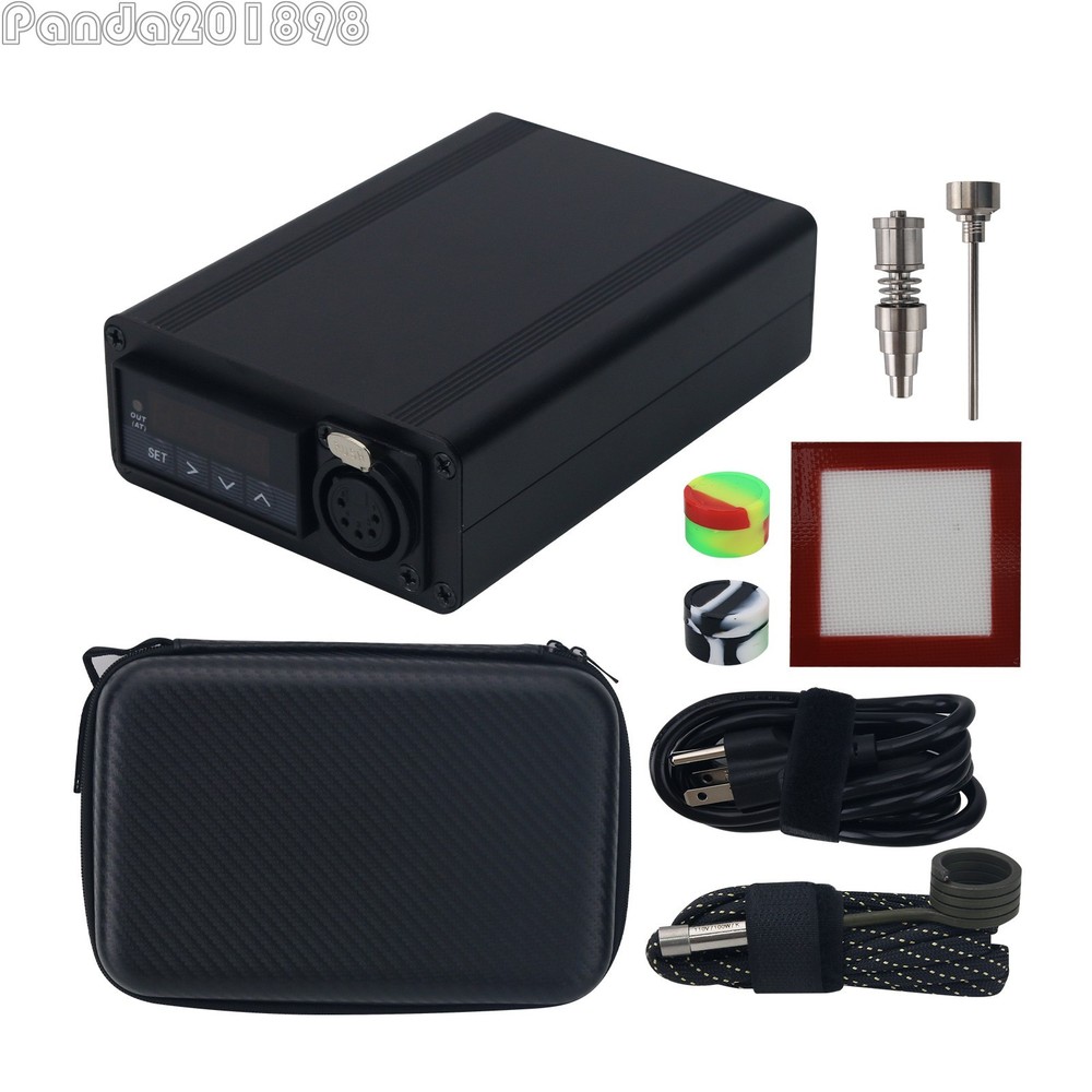 PID Temperature Controller Kit E-nail 0-999℃ w/ Titanium Screw Temp Control #USA