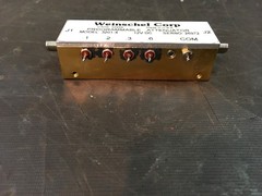 Weinschel Model 3201-4 Programmable 12VDC Attenuator