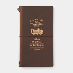 Traveler’s Notebook Tokyo Station Limited Edition Leather Cover Brown [US STOCK]