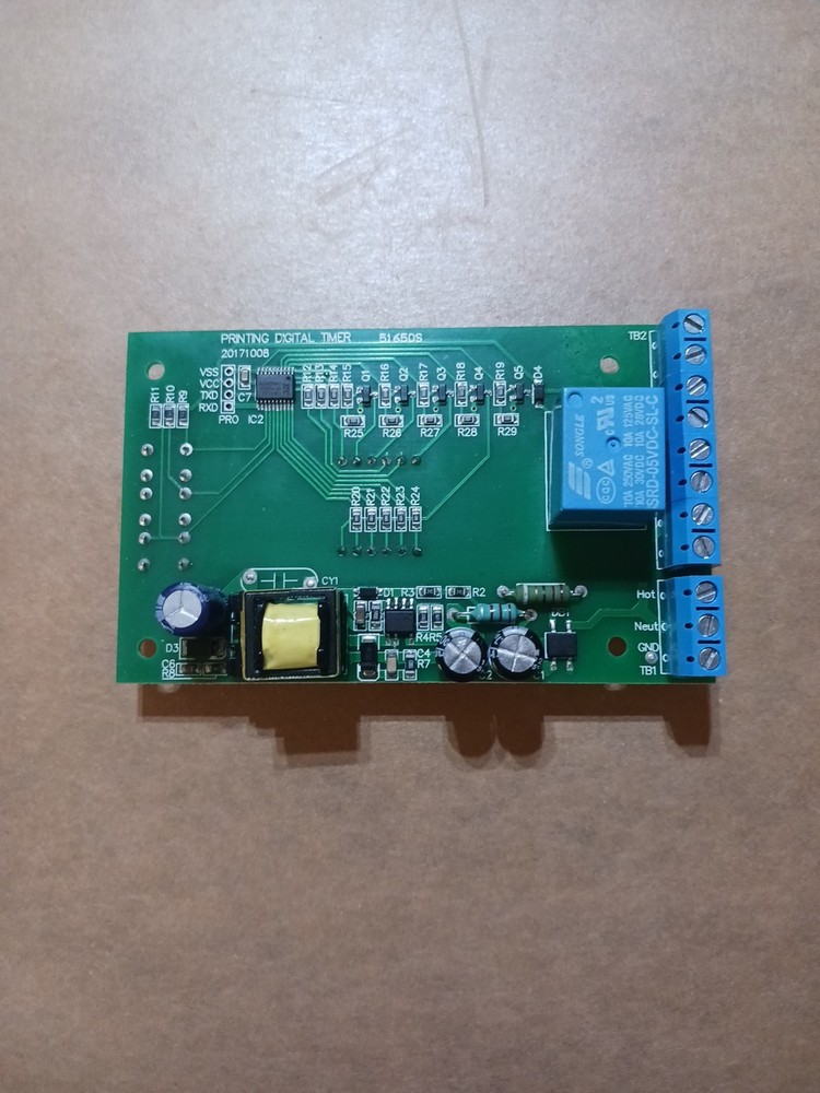 120v Digital Timer Relay On/Off 4 Channel Output With Time Display