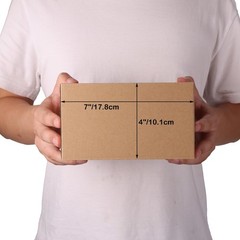 40 Pack 7x5x4 inches Shipping Boxes Small Cardboard Boxes for Packing, Moving…