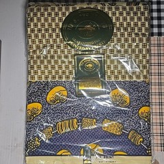 6 Yards VIP Super Prints By Prestige 100% Cotton African Wax Fabric New
