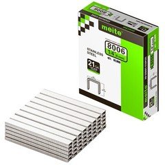 Meite 21GA 1/2 Inch Crown Stainless Steel Upholstery Staples 8016B (10,000 PCS)