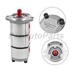 3-Section Hydraulic Pump PGP510888G3LP For AGT Skid Steer Loaders Gear Pump