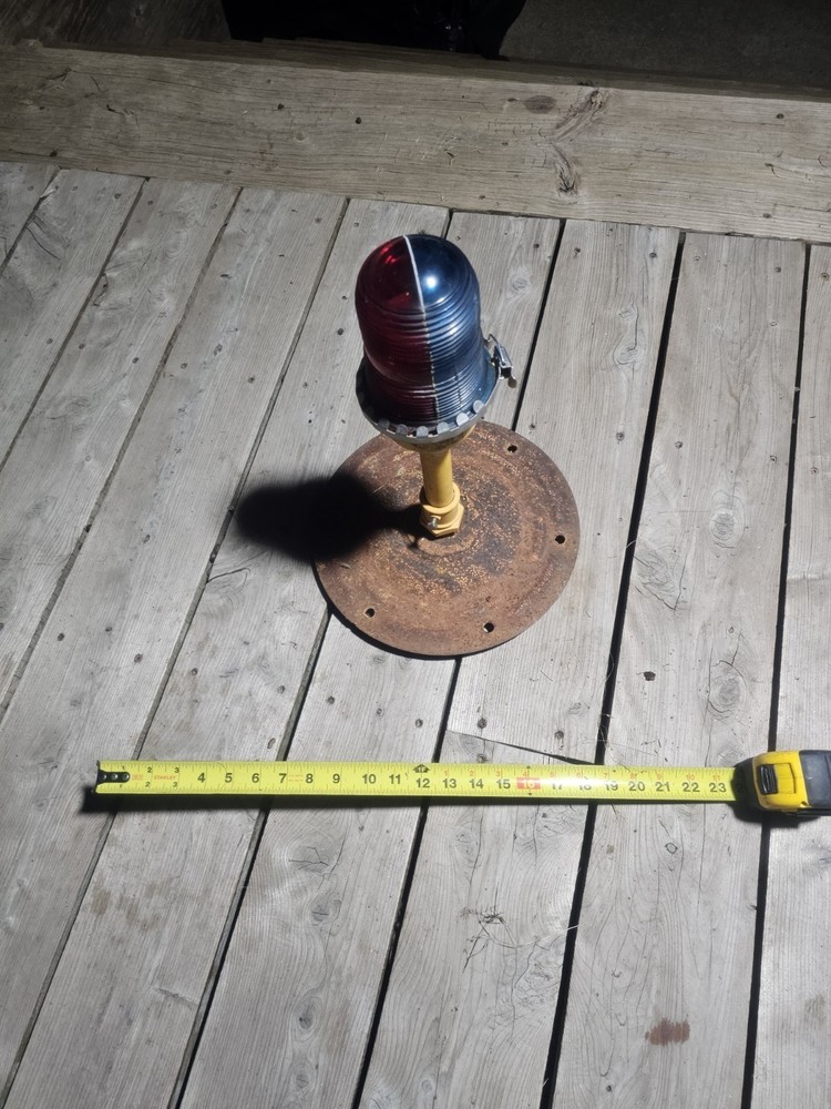 Red/Blue Airport Runway taxi light marker
