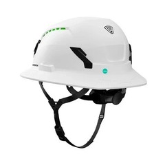 Studson SHK-1 Full Brim Vented, White (SHK1-FB-CW)