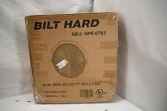 BILT HARD 20 in High Velocity Wall Fan Outdoor Rated 120V UL Listed HFE-0703
