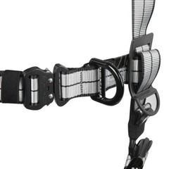 PRO+ Slate Gray Construction Harness with Quick Connect Chest & Legs Comfort Pad