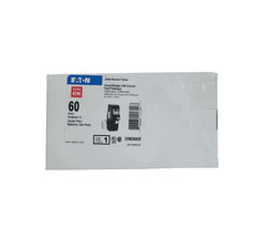 EATON 2-Pole 60 AMP Type CH Ground Fault Circuit Breaker CHN260GF