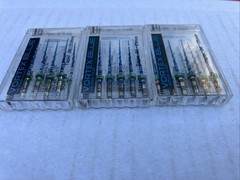 Dentsply Tulsa Dental Vortex Blue .06 Taper rotary files 25mm