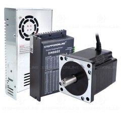 1/3/4Axis Nema 34 Stepper Motor 1133oz.in & Driver DM860I & Power Supply CNC Kit