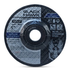 10 Pack – 5″ x 1/4″ x 7/8″ Metal Grinding Wheels T27 Discs for Angle Grinders